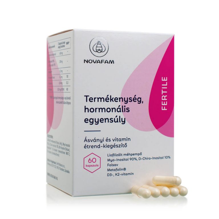 NovaFam Fertile 01 kapsułki z mleczkiem pszczelim Novafam Polska